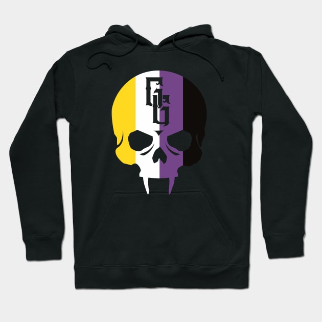 Nonbinary Pride Gehenna Hoodie by highcouncil@gehennagaming.com